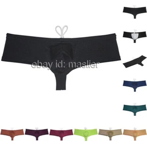 Para hombres Hipster Boxers Calzoncillos Bolsa Bikini Brasileño Traje de Baño Pantalones Cortos Ropa Interior - Imagen 1 de 19