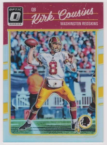 Kirk Cousins 2016 Donruss Optic Holo #98 Silver Prizm Washington Redskins - Picture 1 of 3