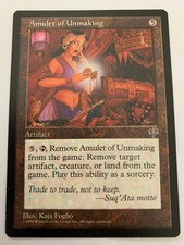 MTG Magic The Gathering - Amulet of Unmaking - Mirage - LP