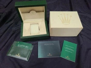 GENUINE ROLEX Daytona green watch box case 39137.02 Booklet wave 250521003yA - Picture 1 of 7