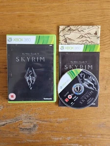 The Elder Scrolls V Skyrim Microsoft Xbox 360 2011 mappa inclusa - Foto 1 di 1