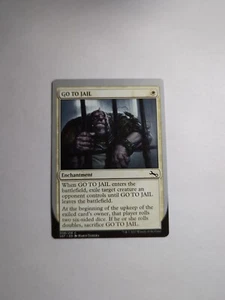 MISPRINT | MISCUT MTG Magic the Gathering GO TO JAIL (8/288) Unstable NM - Picture 1 of 2