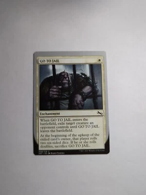 MISPRINT | MISCUT MTG Magic the Gathering GO TO JAIL (8/288) Unstable NM - Image 1 of 2