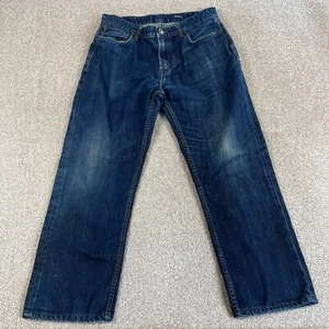 Fat Face Jeans Mens 32x27 Blue Denim Straight Regular Fit Short Leg Casual Pants - Picture 1 of 10