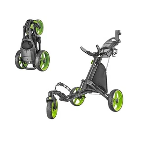 Caddytek CaddyLite One Swivel Version 8 Golf Push Cart Version 8 – 3-Wheel - Picture 1 of 11