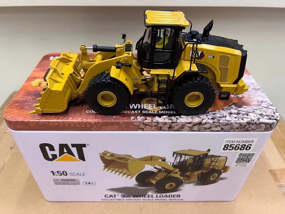 1/50 Cat Caterpillar M323f Railroad Wheeled Excavator Diecast Masters 85662