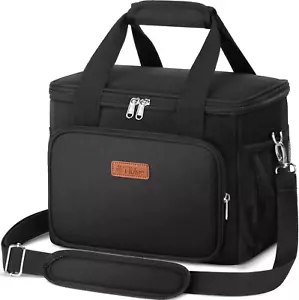Bolsa de almuerzo aislada para mujeres/hombres, lonchera reutilizable - Picture 1 of 12