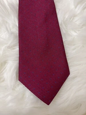 Addison on Madison Handmade Silk Men's Neck Tie Red - Image 1 of 2
