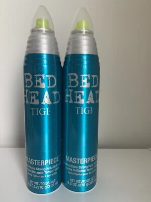 Tigi Bed Head Masterpiece Hairspray Massive Shine String Hold 9.5 OZ Lot Of 2 - Image 1 of 4
