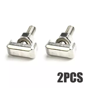 2Pcs Car Battery Terminal T-Bolt Batteries Cables Connectors Replace 19116852 - Picture 1 of 12