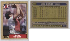 2017 Topps Rediscover Topps Buybacks Silver Bob Boone #1987-166