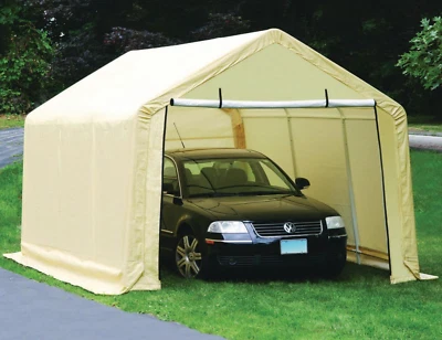 Almacenamiento de garaje para cochera de alta resistencia al aire libre de 10x17 pies, TOTALMENTE NUEVO Foto 1 de 4