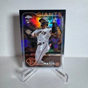 2024 Topps Chrome Luis Matos rifrattore radiocomandato San Francisco Giants #270 - Foto 1 di 4