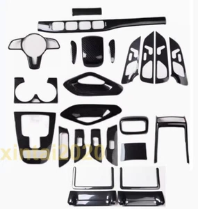 ABS Carbon Fiber Full Interior Kit Cover Trim For Benz GLE W167 GLS X167 2020-24 - Picture 1 of 18