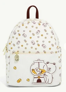 Mini Mochila Gumball LINE FRIENDS MARRÓN & FRIENDS - Exclusiva para BoxLunch - Imagen 1 de 3