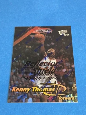 KENNY THOMAS 1999 PRESS PASS CONJUNTO BASE DE BASQUETE CARTÃO #17 ESCUDO REFLETOR /250 - Imagem 1 de 2