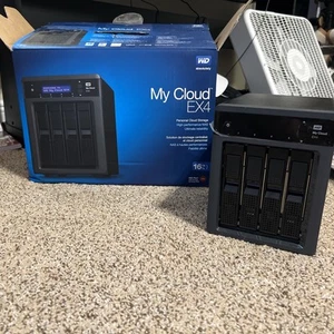 WD My Cloud EX4 4-Bay NAS Storage 4tb NASware 3.0 WD Drives 16 TB - NEVER USED - Bild 1 von 18