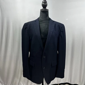 Blazer Traje Para Hombre JF J Ferrar Ultra Cómodo Calce Ajustado Talla 44R Azul Marino - Imagen 1 de 9