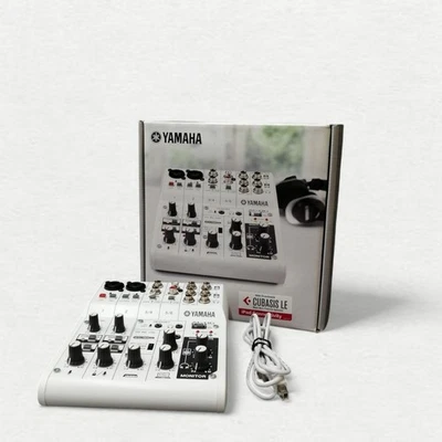 YAMAHA AG06MK2 W 6ch Live Streaming Mixer White AG06 MK2 MKII ConsoleTabletop - Image 1 of 4