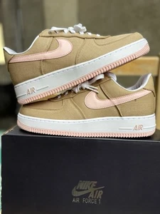 Size 8.5M Nike Air Force 1 Low Linen Canvas. Brand New. DS OG All. - Picture 1 of 9