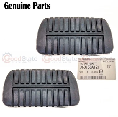 GENUINE Subaru Tribeca Levorg Auto AT Brake Pedal Rubber Pad x2 - image 1 of 4