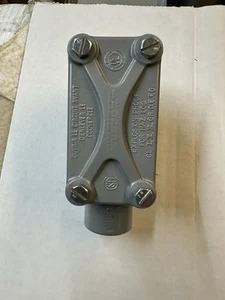 Killark 1” Explosion Proof LB #XLB-3 Conduit Fitting - Picture 1 of 2