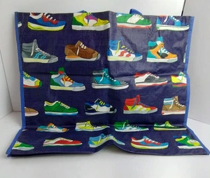 GRANDE Bolso de Mano de Compras HomeGoods ZAPATILLAS Reutilizables Ecológicas Difíciles de Encontrar - Imagen 1 de 5