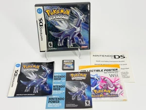 Pokemon Diamond Version (Nintendo DS) Authentic Complete w/Inserts - Picture 1 of 8