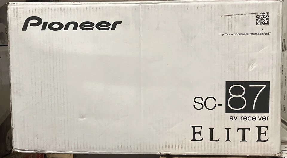 Pioneer Elite SC-87 AVR THX Dolby 9.2 Channel AV Receiver Factory Sealed New - Image 1 of 1