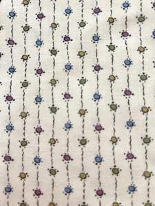 Andover Downtown Abbey Fabric Dowager Collection Dotty Stripe 7331-EB 50cmx 55cm - Picture 1 of 3