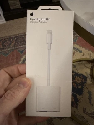 Genuine Apple Lightning to USB 3 Camera Adapter A1619 New  - Image 1 of 3