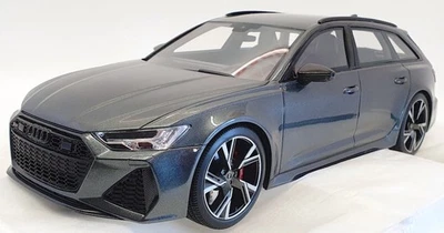 Top Speed 1/18 Scale TS0316 - Audi RS6 Avant Carbon Black - Daytona Grey - Image 1 of 4