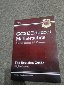 CGP GCSE Edexcel Mathematics The Revision Guide (Higher Level) For 9-1 course - Picture 1 of 2