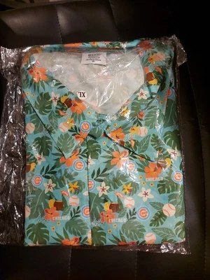 Chicago Cubs - 2025 Hawaiian Shirt - 07/06/2025 - SGA - Original Packaging - XL - Image 1 of 3