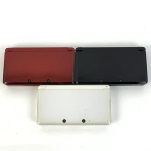 Nintendo 3DS Console CTR-001 JPN Lot of 3 Set For Parts Repair Japan 8741 UG - Picture 1 of 8
