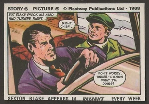 SOMPORTEX - ADVENTURES OF SEXTON BLAKE 1968 - STORY 06#05 - QUALITÄTSKARTE!! - Bild 1 von 2