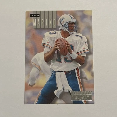 Dan Marino 1994 SkyBox Impact Ultimate Impact Insert #U14 Miami Dolphins  - Image 1 of 2
