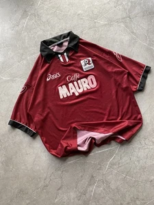 Vintage Asics Reggina 2002/2003 Home Soccer Fußball Trikot Rot Größe L - Bild 1 von 10