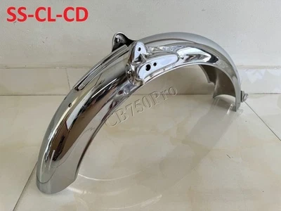 Guardabarros trasero Honda CL50 CL70 CD50 CD90 SS50V SS50Z SS50E SS50M SS50 acero cromado Foto 1 de 4