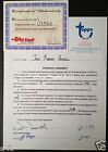 JACK HOWELL Signed 1987 Topps Contract Angels Auto SY BERGER Autograph + COA