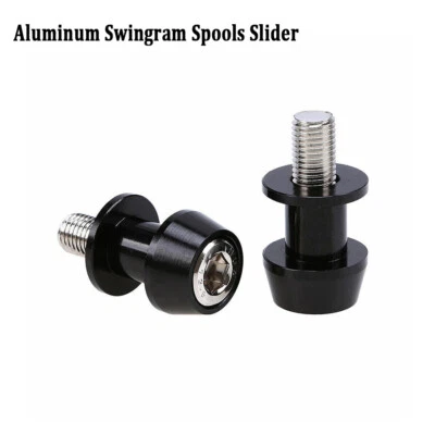 2 peças carretéis braço oscilante motocicleta suporte deslizante acessórios para Suzuki Gsxr600 - Imagem 1 de 4