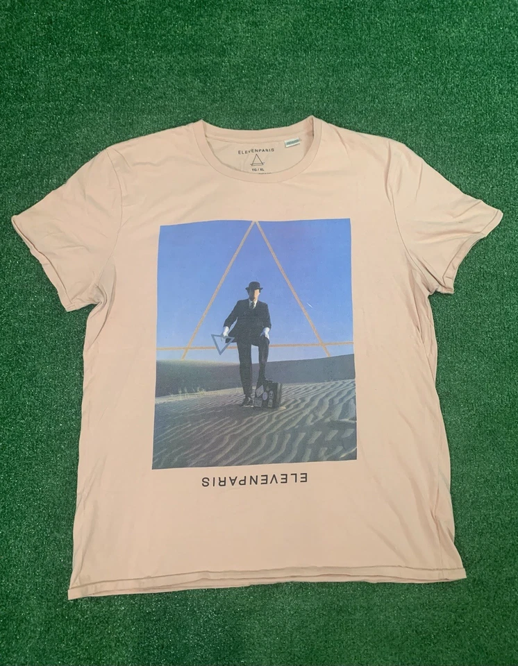 Eleven Paris Invisible Man, Camiseta Gráfica Cuello Redondo Manga Corta Talla XL Rara Foto 1 de 4