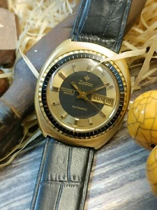 AUTHENTIC ZODIAC SST 36000 AUTOMATIC HI BEAT SWISS MEN'S MINT RETRO GIFTED WATCH - Picture 1 of 21