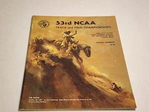 Campeonato de Atletismo Programa Oficial 53º NCAA UTAUS 1974 - Imagen 1 de 7