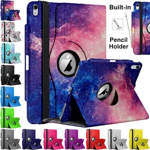 360 Rotating Smart Case for iPad 11th (A16) & 10th Generation with Pencil Holder - Picture 1 of 136