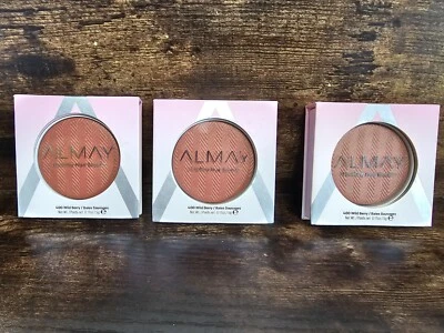 Almay Healthy Hue Face Blush Wild Berry 400 0.17 oz Each Lot Of 3 - Image 1 of 4