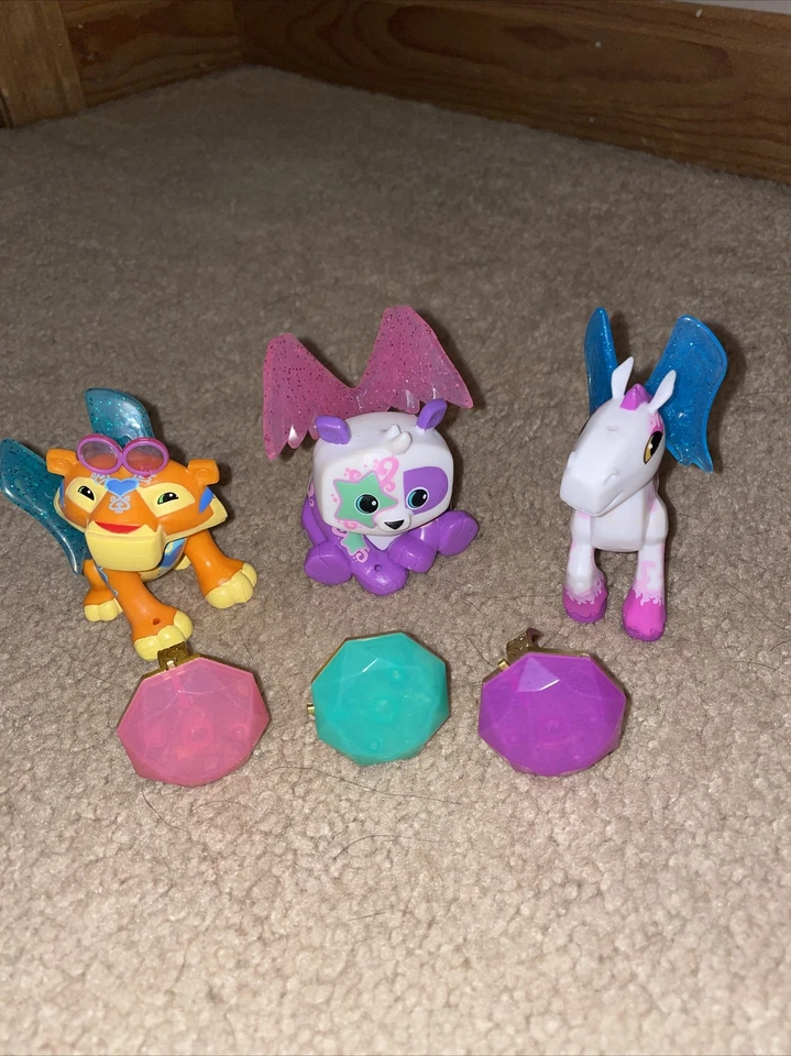 动物果酱玩偶老虎、马、熊猫戒指缺少一些配件 — 第 1/1 张图片