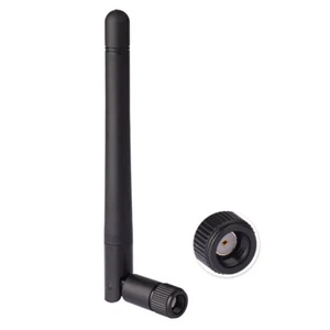 5.8GHz 3dBi Omni WIFI Antenna RP-SMA Male Plug for Wireless route Black, 107mm - Picture 1 of 4