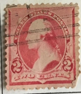 1902-1903 George Washington Two Cent Stamp - Picture 1 of 1