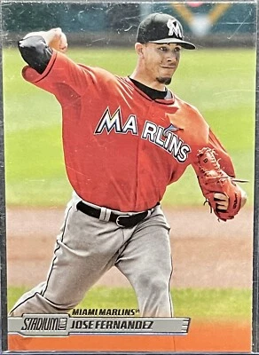 2014 Topps Stadium Club "Jose Fernandez" - Image 1 of 2